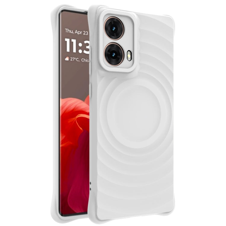 For Motorola Moto G85 5G / S50 Neo 5G IMAK UC-6 Series Manbo Frosting Soft Phone Case(White) by imak