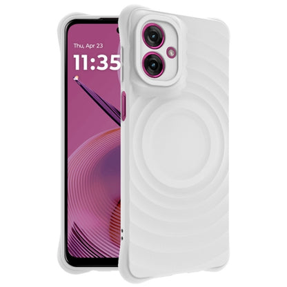For Motorola Moto G55 5G IMAK UC-6 Series Manbo Frosting Soft Phone Case(White) by imak