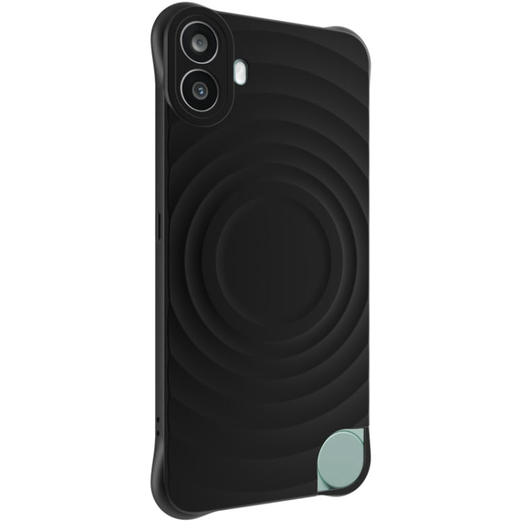 For Nothing CMF Phone 1 IMAK UC-6 Series Manbo Frosting Soft Phone Case(Black) by imak