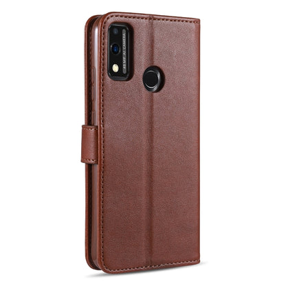For Huawei Honor 9X Lite AZNS Sheepskin Texture Horizontal Flip Leather Case with Holder & Card Slots & Wallet(Brown) by AZNS