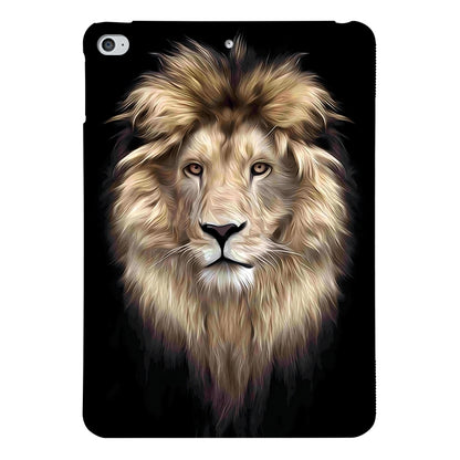 For iPad mini 5 / 4 Color Painting Pattern Smart Tablet TPU Case(Lion) by bashfashion