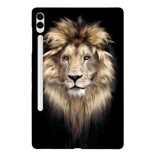 For Samsung Galaxy Tab S9+ / S9 FE+ Color Painting Pattern Smart Tablet TPU Case(Lion) by bashfashion