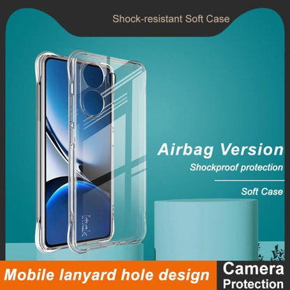 For Redmi Turbo 4 / POCO X7 Pro imak Shockproof Airbag TPU Phone Case(Transparent) by imak