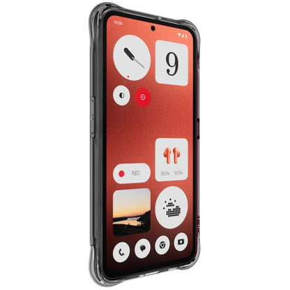 For Nothing CMF Phone 1 imak Shockproof Airbag TPU Phone Case(Transparent Black) by imak