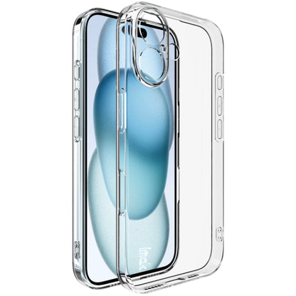 For iPhone 16 IMAK UX-5 Series Transparent TPU Phone Case(Transparent) by imak