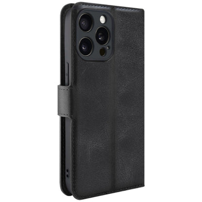 For iPhone 15 Pro IMAK Count Series Flip Leather Phone Case(Black) by imak