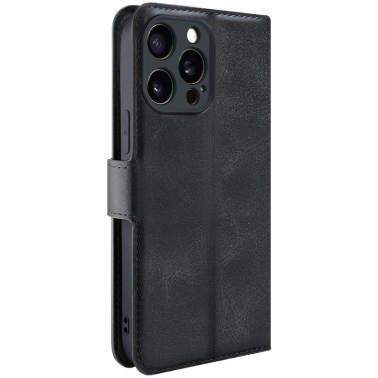 For iPhone 15 Pro Max IMAK Count Series Flip Leather Phone Case(Black) by imak