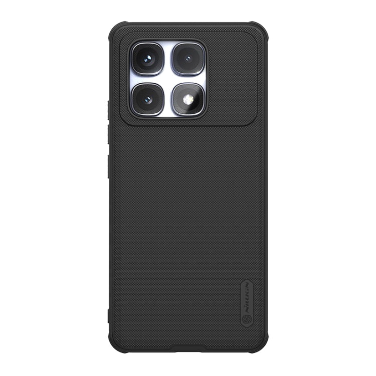 For Redmi K70 Ultra NILLKIN Frosted Shield Pro Magnetic Phone Case(Black) by NILLKIN