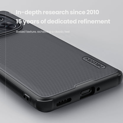 For Redmi Note 14 Pro+ 5G NILLKIN Frosted Shield Pro PC + TPU Phone Case(Blue) by NILLKIN