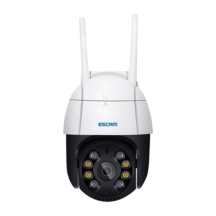 ESCAM QF518 5MP Smart WiFi IP Camera, Support AI Humanoid Detection / Auto Tracking / Dual Light Night Vision / Cloud Storage / Two Way Audio / TF Card, Plug:UK Plug(White) by ESCAM