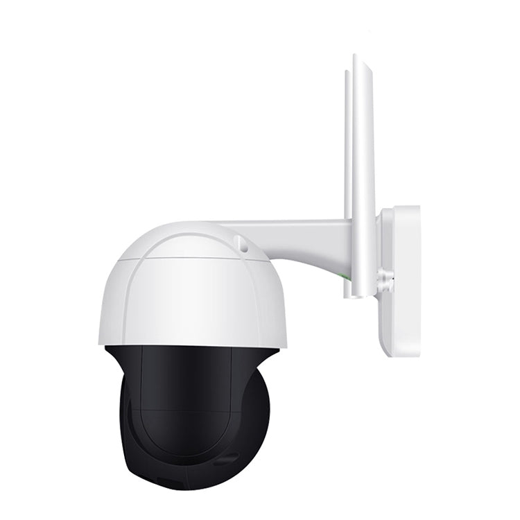 ESCAM QF518 5MP Smart WiFi IP Camera, Support AI Humanoid Detection / Auto Tracking / Dual Light Night Vision / Cloud Storage / Two Way Audio / TF Card, Plug:UK Plug(White) by ESCAM