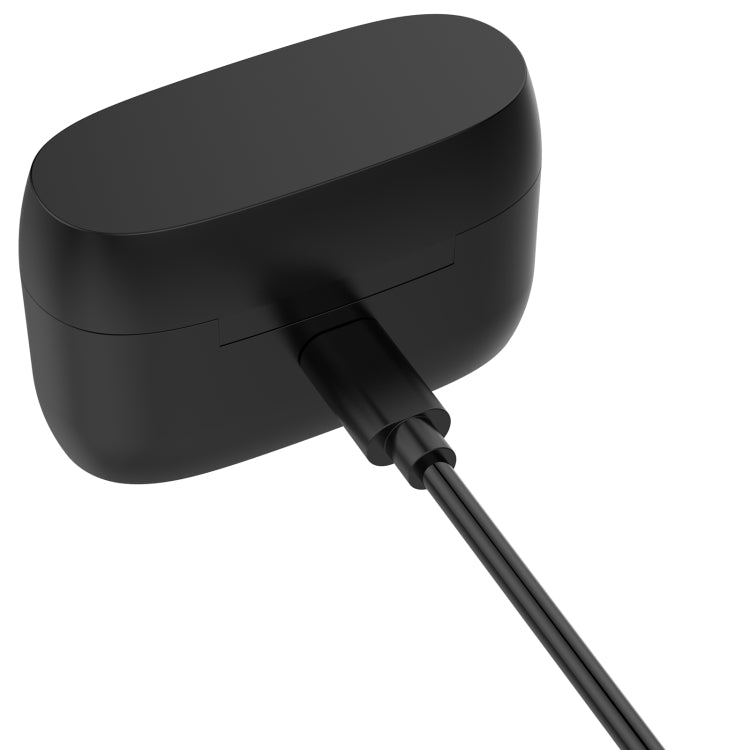 For Jabra Elite 4 / Elite 3 Wireless Bluetooth Earphone Charging Box(Black) by bashfashion