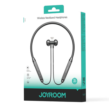 JOYROOM JR-D8 Neckband Wireless Bluetooth Sports Outdoor Earphone(Black) by JOYROOM