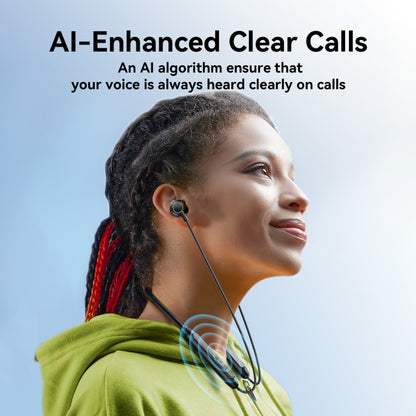 JOYROOM JR-D8 Neckband Wireless Bluetooth Sports Outdoor Earphone(Black) by JOYROOM