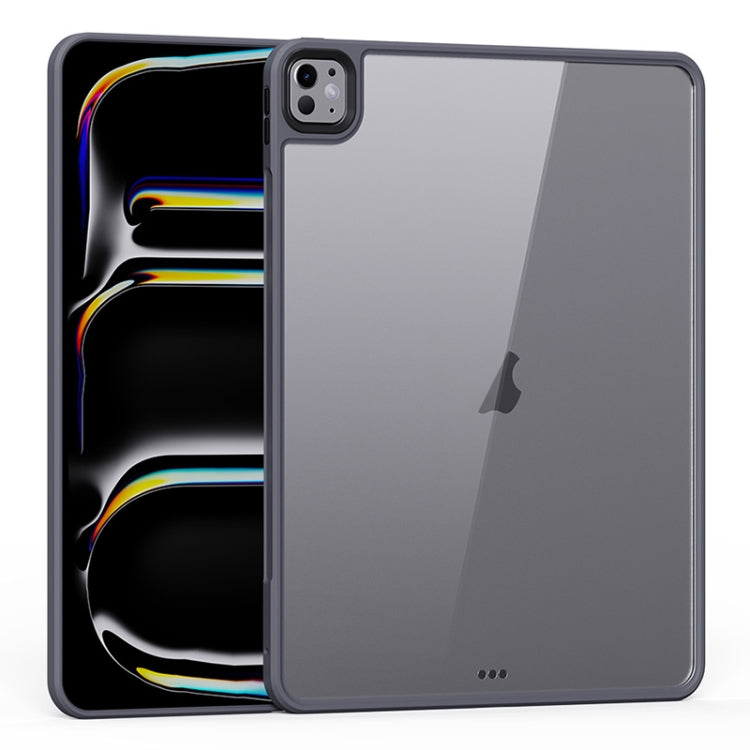 For iPad Pro 13 2025 / 2024 Ming Shield Series PC Hybrid TPU Tablet Case(Grey) by bashfashion