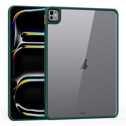 For iPad Pro 11 2025 / 2024 Ming Shield Series PC Hybrid TPU Tablet Case(Green) by bashfashion