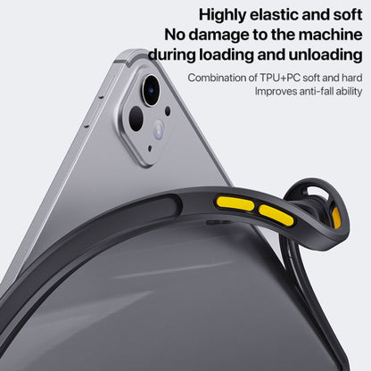 For iPad Pro 13 2025 / 2024 Ming Shield Series PC Hybrid TPU Tablet Case(Grey) by bashfashion
