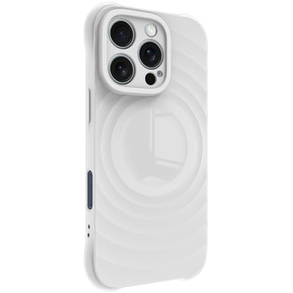 For iPhone 16 Pro Max IMAK UC-6 Series Manbo Frosting Soft Phone Case(White) by imak