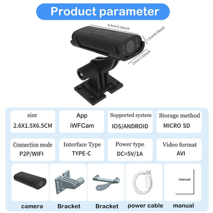 W2 HD Motion Detection IR Night Wireless Smart Camera by bashfashion