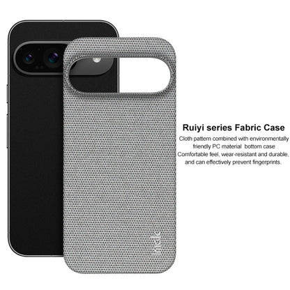 For Google Pixel 9 / 9 Pro imak Ruiyi Series Cloth Texture PU + PC Phone Case(Light Grey) by imak