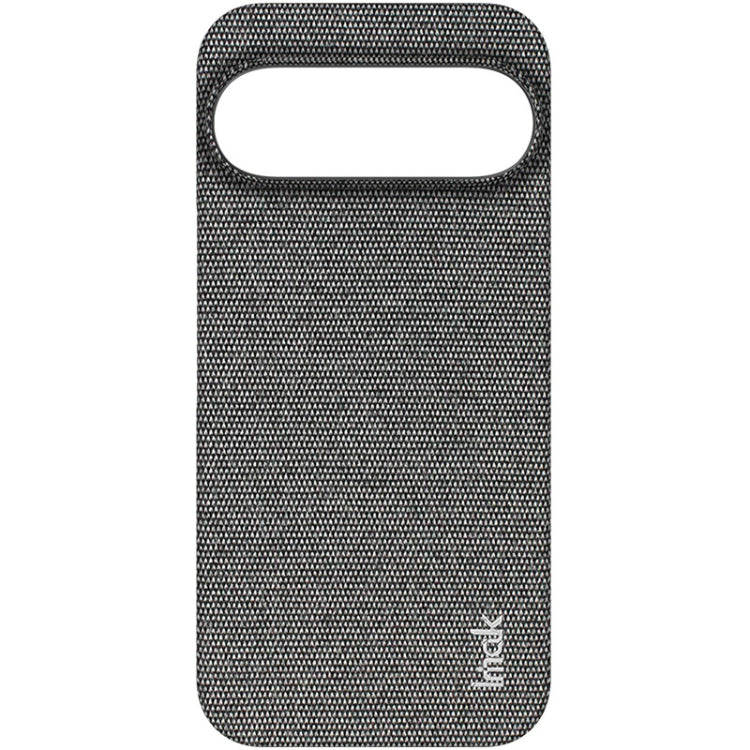 For Google Pixel 9 / 9 Pro imak Ruiyi Series Cloth Texture PU + PC Phone Case(Dark Grey) by imak