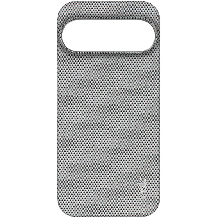 For Google Pixel 9 Pro XL imak Ruiyi Series Cloth Texture PU + PC Phone Case(Light Grey) by imak