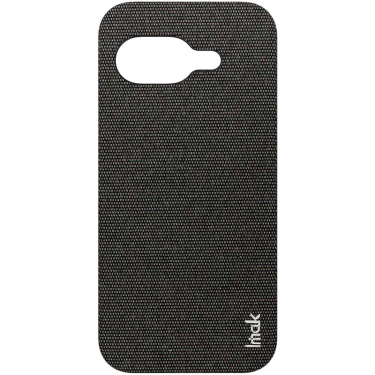For Google Pixel 9a imak Ruiyi Series Cloth Texture PU + PC Phone Case(Black) by imak