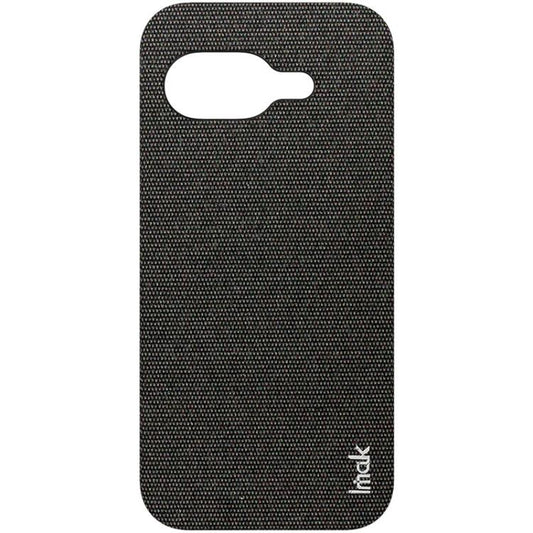 For Google Pixel 9a imak Ruiyi Series Cloth Texture PU + PC Phone Case(Black) by imak