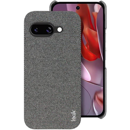 For Google Pixel 9a imak Ruiyi Series Cloth Texture PU + PC Phone Case(Dark Grey) by imak