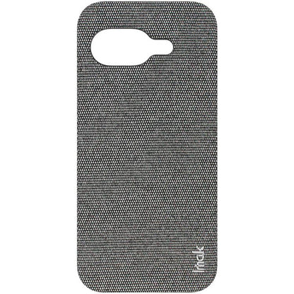 For Google Pixel 9a imak Ruiyi Series Cloth Texture PU + PC Phone Case(Dark Grey) by imak