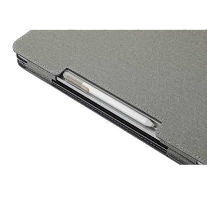 For Microsoft Surface Laptop Studio 2 Cotton Cloth Texture Leather Laptop Protective Case(Light Grey) by bashfashion