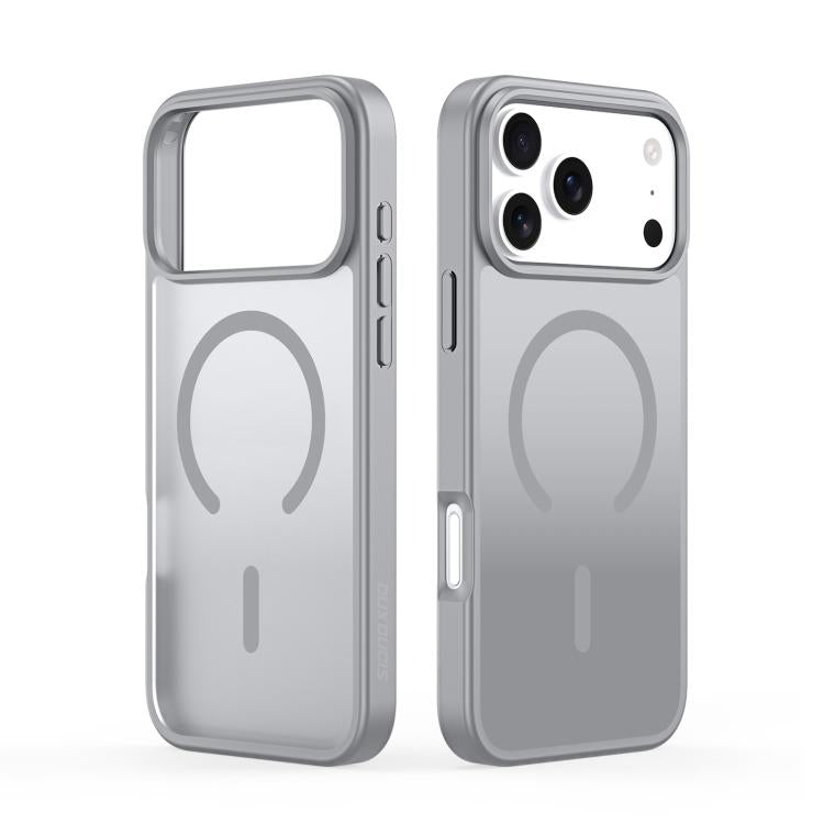 For iPhone 17 Pro Max DUX DUCIS Yind Series MagSafe TPU Hybrid PC Phone Case(Grey) by DUX DUCIS