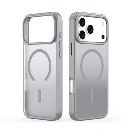 For iPhone 17 Pro Max DUX DUCIS Yind Series MagSafe TPU Hybrid PC Phone Case(Grey) by DUX DUCIS