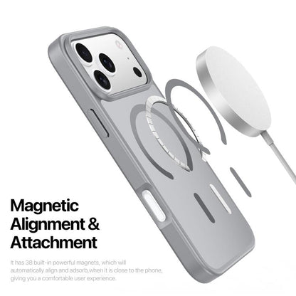 For iPhone 17 Pro Max DUX DUCIS Yind Series MagSafe TPU Hybrid PC Phone Case(Grey) by DUX DUCIS