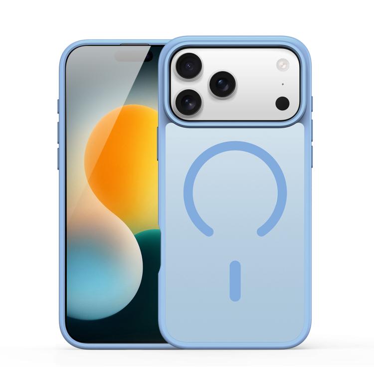 For iPhone 17 Pro Max DUX DUCIS Yind Series MagSafe TPU Hybrid PC Phone Case(Light Blue) by DUX DUCIS