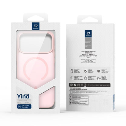 For iPhone 17 Pro Max DUX DUCIS Yind Series MagSafe TPU Hybrid PC Phone Case(Light Pink) by DUX DUCIS