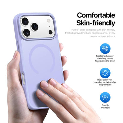 For iPhone 17 Pro Max DUX DUCIS Yind Series MagSafe TPU Hybrid PC Phone Case(Light Purple) by DUX DUCIS