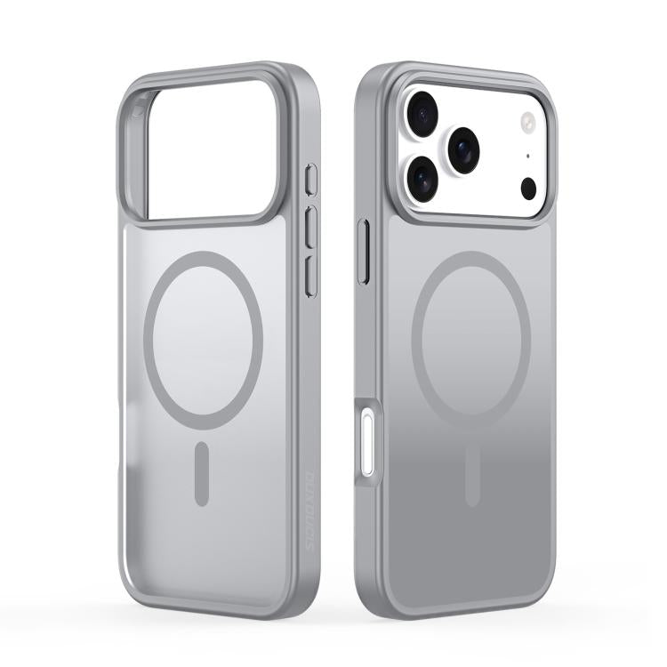 For iPhone 17 Pro DUX DUCIS Yind Series MagSafe TPU Hybrid PC Phone Case(Grey) by DUX DUCIS