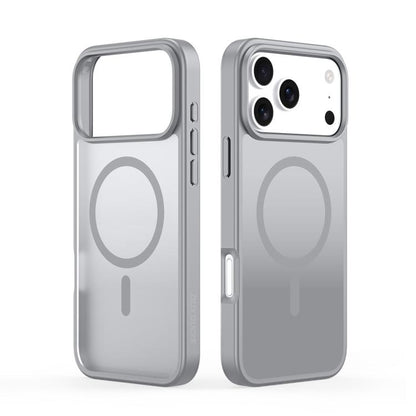 For iPhone 17 Pro DUX DUCIS Yind Series MagSafe TPU Hybrid PC Phone Case(Grey) by DUX DUCIS
