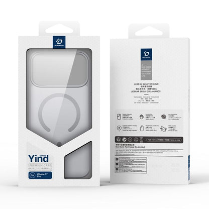 For iPhone 17 Pro DUX DUCIS Yind Series MagSafe TPU Hybrid PC Phone Case(Grey) by DUX DUCIS