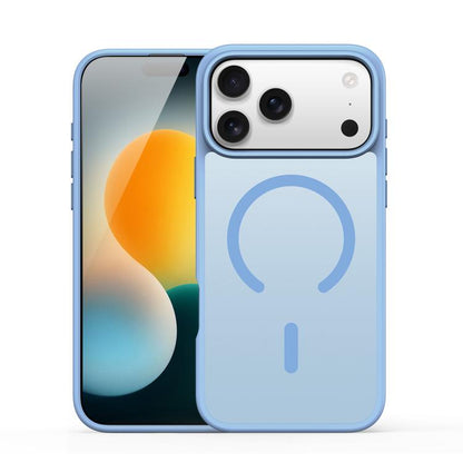For iPhone 17 Pro DUX DUCIS Yind Series MagSafe TPU Hybrid PC Phone Case(Light Blue) by DUX DUCIS