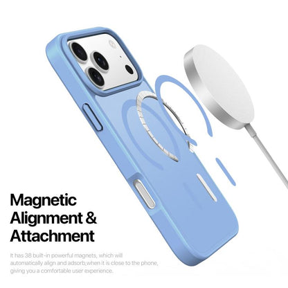 For iPhone 17 Pro DUX DUCIS Yind Series MagSafe TPU Hybrid PC Phone Case(Light Blue) by DUX DUCIS