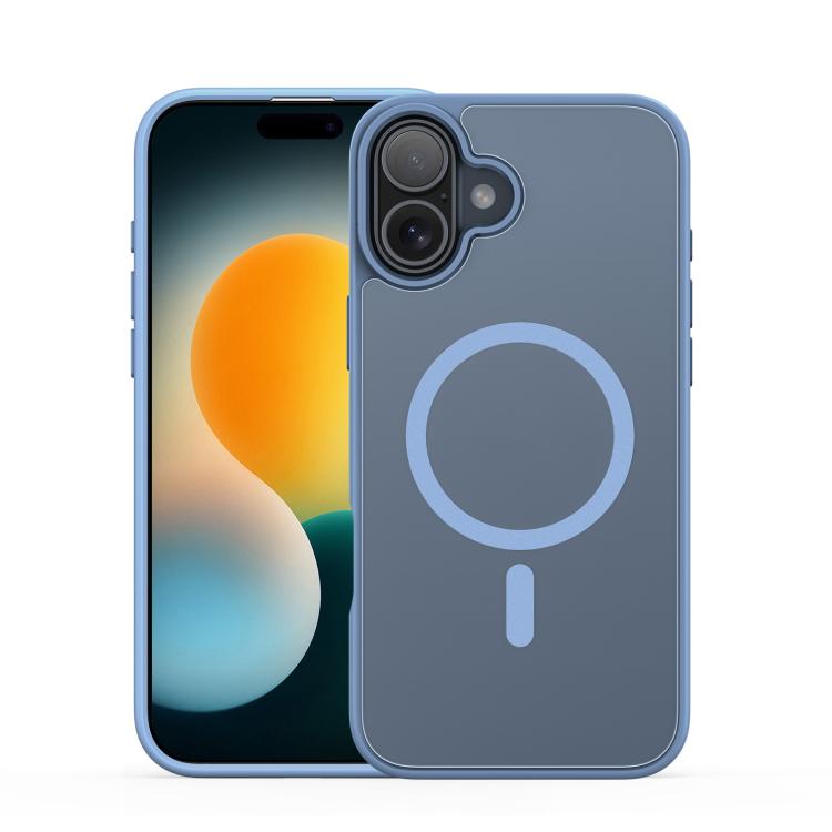For iPhone 17 DUX DUCIS Yind Series MagSafe TPU Hybrid PC Phone Case(Light Blue) by DUX DUCIS