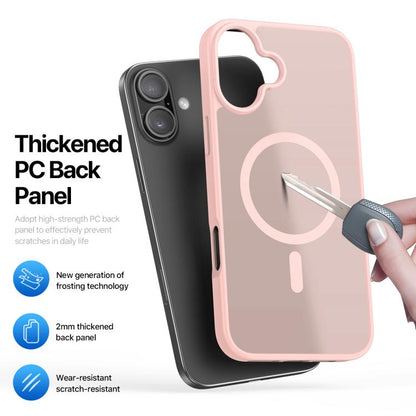 For iPhone 17 DUX DUCIS Yind Series MagSafe TPU Hybrid PC Phone Case(Light Pink) by DUX DUCIS