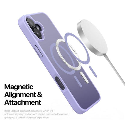 For iPhone 17 DUX DUCIS Yind Series MagSafe TPU Hybrid PC Phone Case(Light Purple) by DUX DUCIS