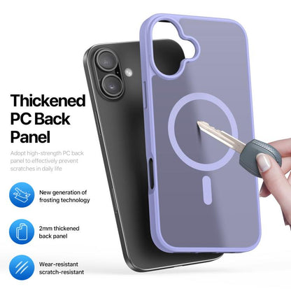 For iPhone 17 DUX DUCIS Yind Series MagSafe TPU Hybrid PC Phone Case(Light Purple) by DUX DUCIS