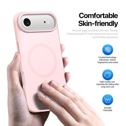For iPhone Air DUX DUCIS Yind Series MagSafe TPU Hybrid PC Phone Case(Light Pink) by DUX DUCIS