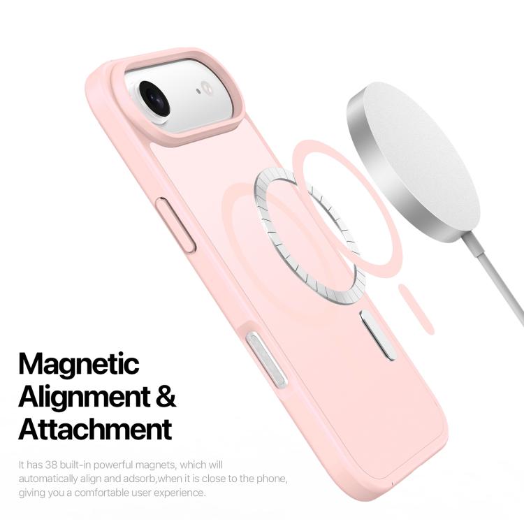 For iPhone Air DUX DUCIS Yind Series MagSafe TPU Hybrid PC Phone Case(Light Pink) by DUX DUCIS