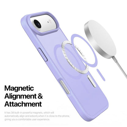 For iPhone Air DUX DUCIS Yind Series MagSafe TPU Hybrid PC Phone Case(Light Purple) by DUX DUCIS