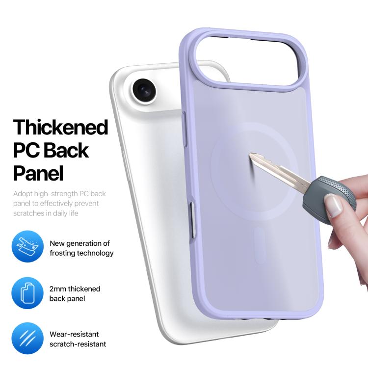 For iPhone Air DUX DUCIS Yind Series MagSafe TPU Hybrid PC Phone Case(Light Purple) by DUX DUCIS
